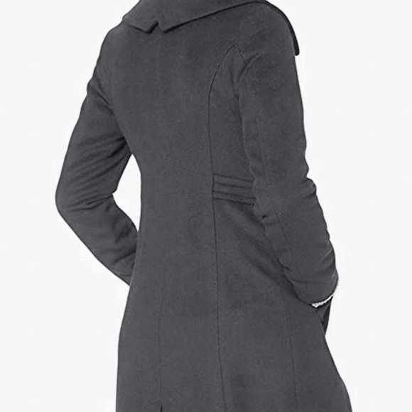 🛍 Calvin Klein Women's Maxi Length Wool Coat - Picture 3 of 4